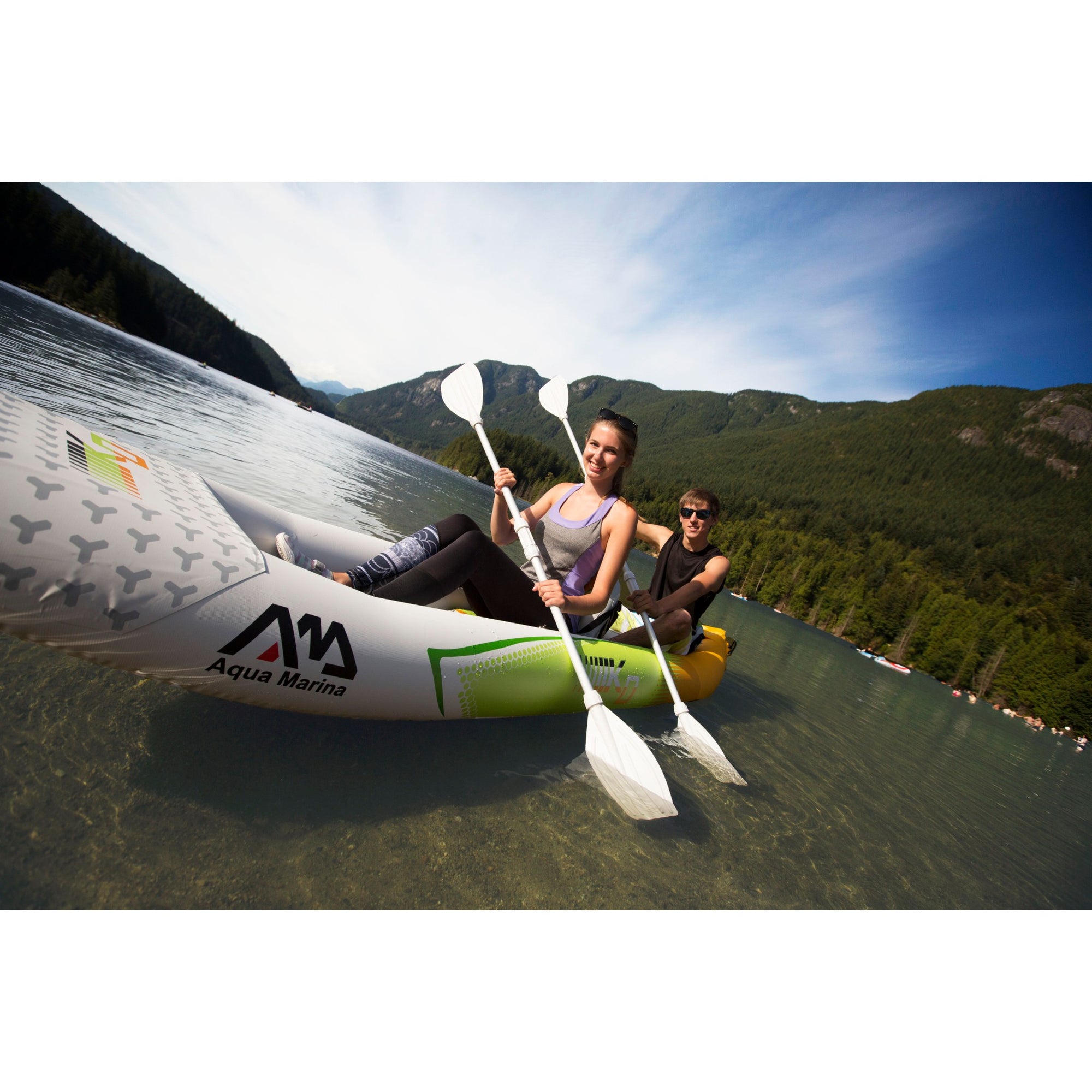 Aqua Marina Inflatable Kayac Set for 2 