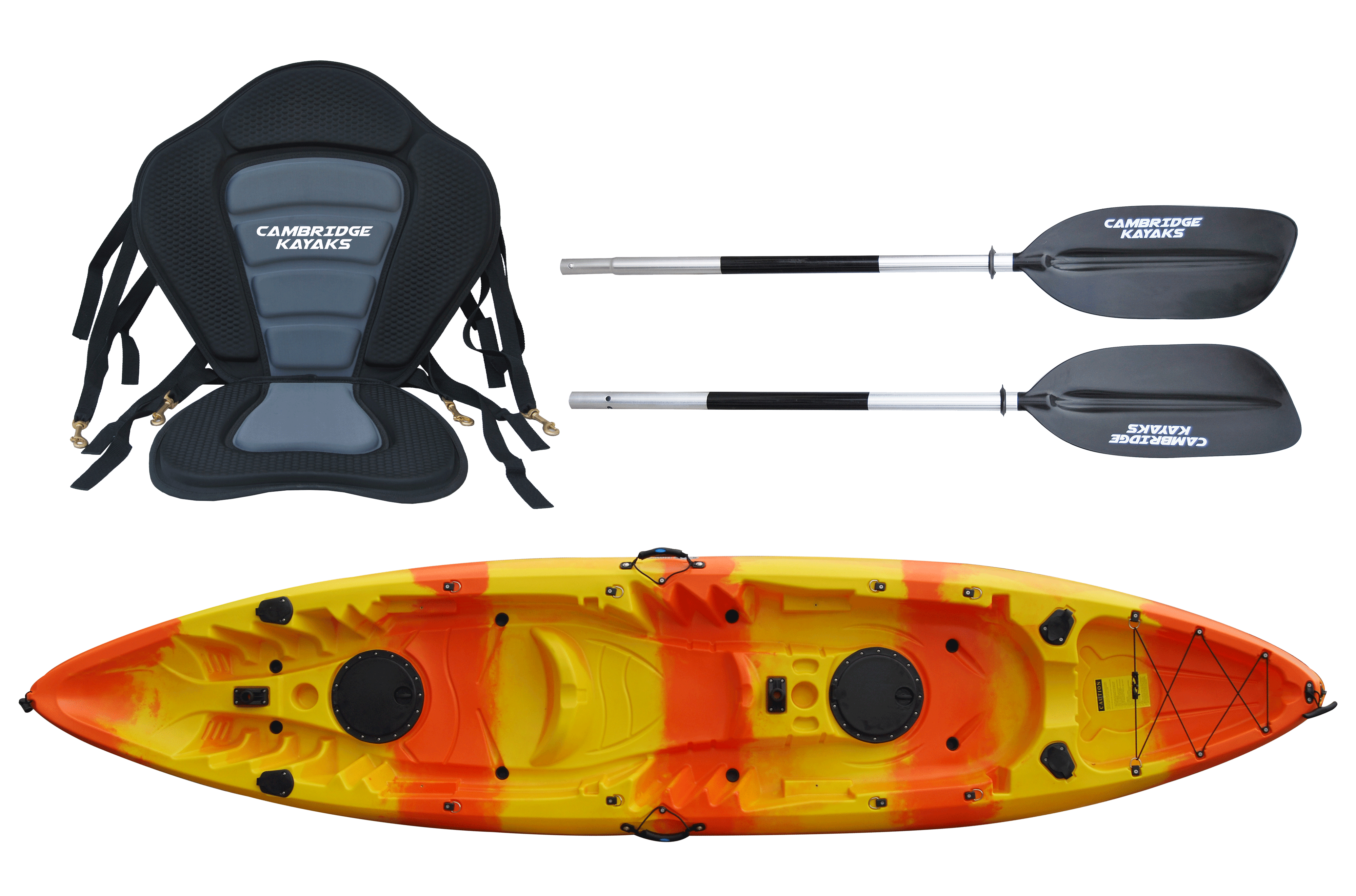 Instalación sonda de pesca en kayak Barracuda. ¡Cómo se pone el