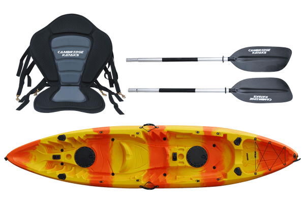 Double kayak 2+1, rigid kayak from Cambridge Kayaks - Cambridge Kayaks ES